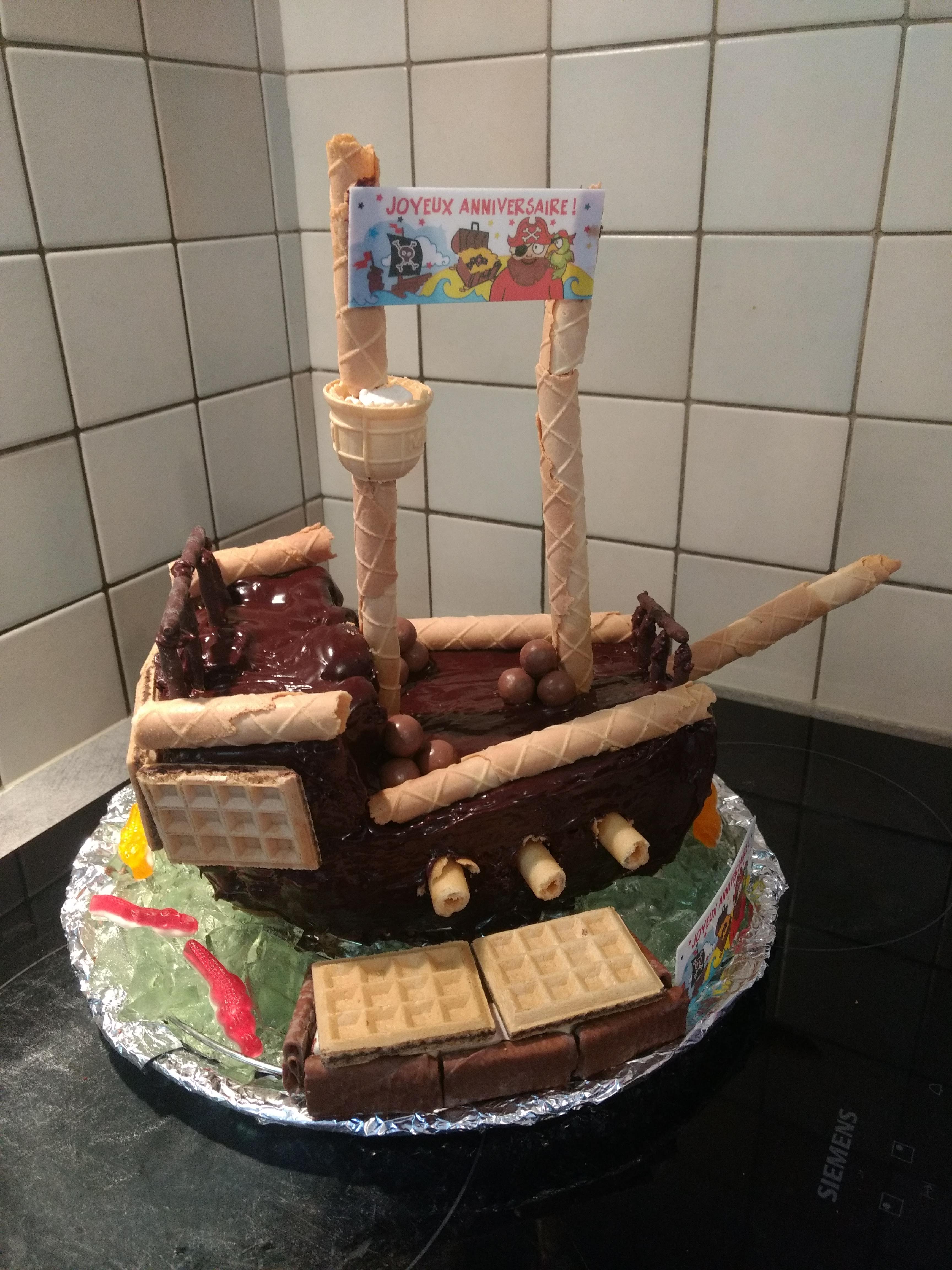 "Un gâteau de pirates"